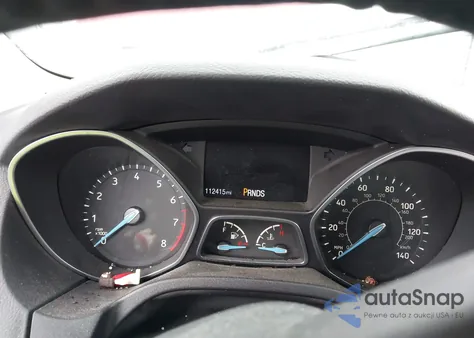 2017 Ford Focus Titanium from USA, damaged, VIN 1FADP3J25HL218868